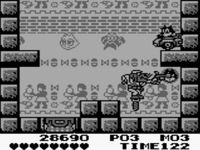 une photo d'Ã©cran de Felix the Cat sur Nintendo Game Boy